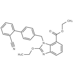 Candesartan Cilexetil Intermediate Eethyl Ester C6 CAS 139481-41-7 Assay >99.0% (HPLC) Factory