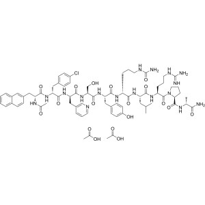 Cetrorelix Acetate CAS 130143-01-0 GnRH Antagonist Peptide Purity (HPLC) ≥98.0% High Quality