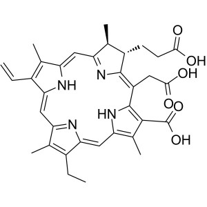 Chlorin E6 CAS 19660-77-6 Purity >95.0% (HPLC) Photosensitizer