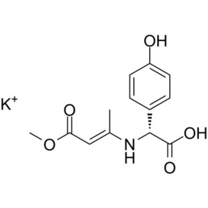 D-(-)-α-4-Hydroxyphenylglycine Dane Salt Methyl Potassium CAS 69416-61-1 Purity >98.5% (Titration)