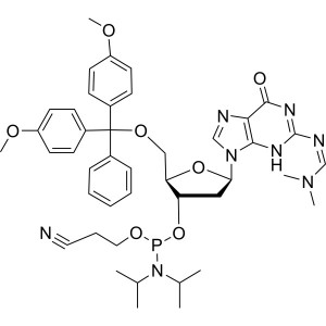 DMT-dG(dmf) Phosphoramidite CAS 330628-04-1 Purity ≥99.0% (HPLC) DNA Phosphoramidites