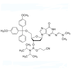 DMT-dG(dmf) Phosphoramidite CAS 330628-04-1 Purity ≥99.0% (HPLC) DNA Phosphoramidites