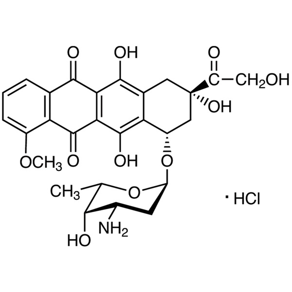 Doxorubicin Hydrochloride CAS 25316-40-9 API USP Standard High Purity