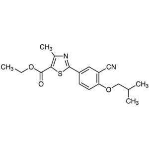 Febuxostat Ethyl Ester CAS 160844-75-7 Purity >99.0% (HPLC) Febuxostat Intermediate Factory