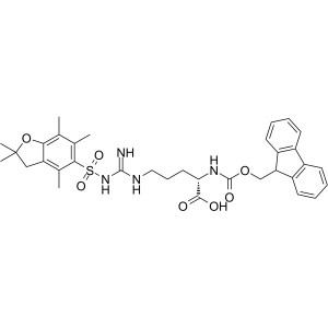Fmoc-Arg(Pbf)-OH CAS 154445-77-9 Nα-Fmoc-Nω-Pbf-L-Arginine Purity >99.0% (HPLC) Factory
