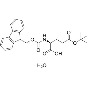 Fmoc-Glu(OtBu)-OH.H2O CAS 204251-24-1 Purity ≥98.5% (HPLC)