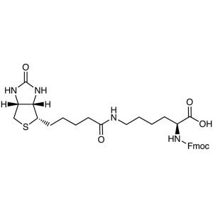 Fmoc-Lys(Biotin)-OH CAS 146987-10-2 Purity >95.0% (HPLC)