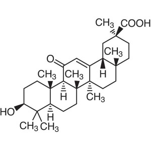 Glycyrrhetic Acid (Enoxolone) CAS 471-53-4 Assay 98.0~101.0% (Potentiometry)
