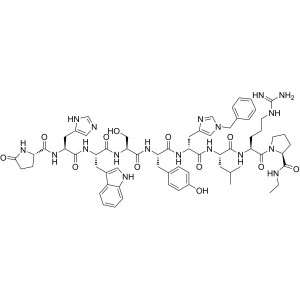 Histrelin Acetate CAS 76712-82-8 Peptide Purity (HPLC) ≥98.0% Factory