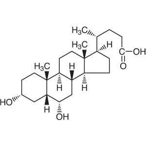 Hyodeoxycholic Acid (HDCA) CAS 83-49-8 Assay 99.0%~101.0%