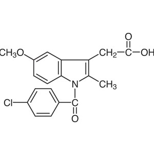 Indomethacin CAS 53-86-1 Purity >99.5% (HPLC) Factory High Purity