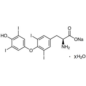 L-Thyroxine Sodium Hydrate CAS 25416-65-3 Purity >98.0% (HPLC)