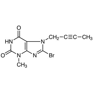 8-Bromo-7-(2-butyn-1-yl)-3-methylxanthine CAS 666816-98-4 Linagliptin Intermediate Purity ≥99.0% (HPLC) Factory