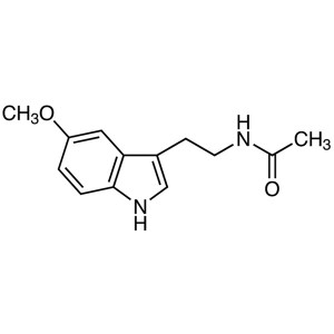 Melatonin CAS 73-31-4 Assay 98.5%-101.5% (HPLC) High Purity