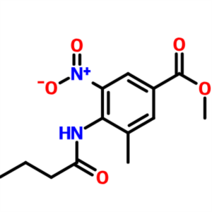 Methyl 4-(Butyrylamino)-3-Methyl-5-Nitrobenzoate CAS 152628-01-8 Purity >99.0% (HPLC) Telmisartan Intermediate Factory