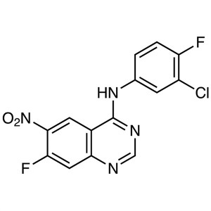 N-(3-Chloro-4-Fluorophenyl)-7-Fluoro-6-Nitroquinazolin-4-Amine CAS 162012-67-1 Purity >99.0% (HPLC) Afatinib Dimaleate Intermediate Factory