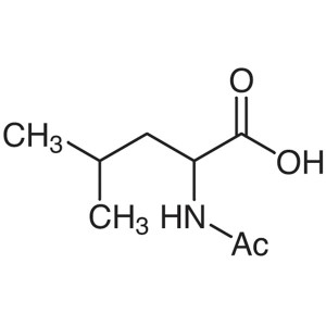 N-Acetyl-DL-Leucine CAS 99-15-0 (Ac-DL-Leu-OH; Acetylleucine) Assay 97.5~102.5% Factory