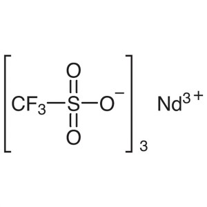 Neodymium(III) Trifluoromethanesulfonate CAS 34622-08-7 Purity >98.0% (Chelometric Titration) Nd 23.7~25.0%