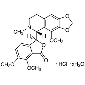 Noscapine Hydrochloride Hydrate CAS 912-60-7 API USP Standard High Purity