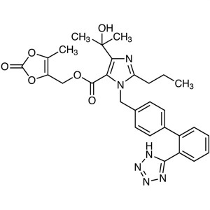 Olmesartan Medoxomil CAS 144689-63-4 Purity >99.5% (HPLC) API Factory