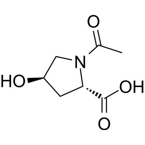 Oxaceprol CAS 33996-33-7 N-Acetyl-L-Hydroxyproline Assay 98.5-101.5% (Titration)