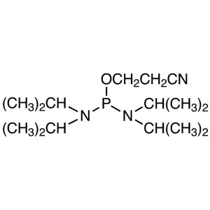 P-Reagent CAS 102691-36-1 2-Cyanoethyl N,N,N’,N’-Tetraisopropylphosphordiamidite Purity ≥98.0% (NMR)