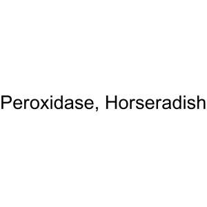 Peroxidase from Horseradish CAS 9003-99-0 RZ >2.5, >200 units/mg; RZ >2.0, >150 units/mg; RZ >3.0, >300 units/mg