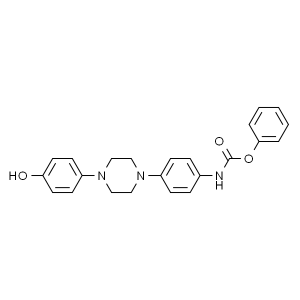 Phenyl (4-(4-(4-hydroxyphenyl)piperazin-1-yl)phenyl)carbamate CAS 184177-81-9 Posaconazole Intermediate High Quality