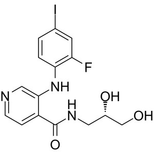 Pimasertib (AS-703026) CAS 1236699-92-5 Purity >99.0% (HPLC) MEK1/2 Inhibitor