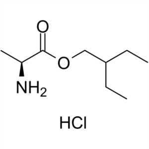 Remdesivir Intermediate CAS 946511-97-3 COVID-19 (S)-2-Ethylbutyl 2-Aminopropanoate Hydrochloride