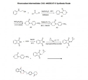 Rivaroxaban Intermediate CAS 446292-07-5 Purity ≥98.0% (HPLC) Factory