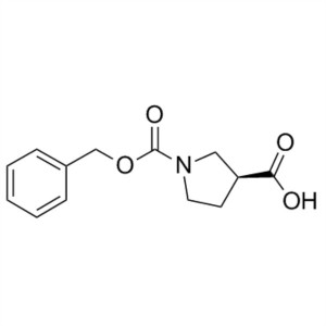 (S)-1-Cbz-Pyrrolidine-3-Carboxylic Acid CAS 192214-00-9 Purity >99.0% (HPLC)