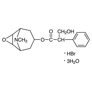 Scopolamine Hydrobromide Trihydrate CAS 6533-68-2 Assay 98.5%-102.0%