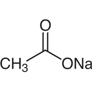 Sodium Acetate CAS 127-09-3 Purity >99.5% (Titration) Biological Buffer Molecular Biology Grade Factory