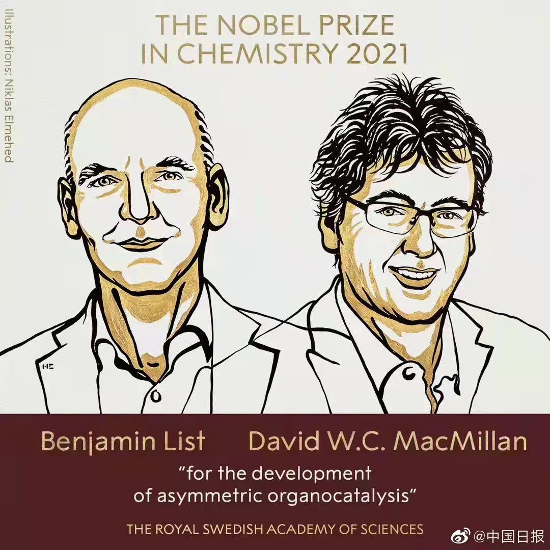The Nobel Prize in Chemistry 2021 Benjamin List and David W.C. MacMillan