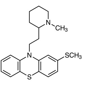 Thioridazine CAS 50-52-2 Purity >99.0% (HPLC) Antipsychotic