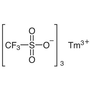 Thulium(III) Trifluoromethanesulfonate CAS 141478-68-4 Purity >98.0% Tm 26.7~28.1% Complexometric Titration