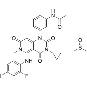 Trametinib (DMSO Solvate) CAS 1187431-43-1 Purity >98.0% (HPLC)