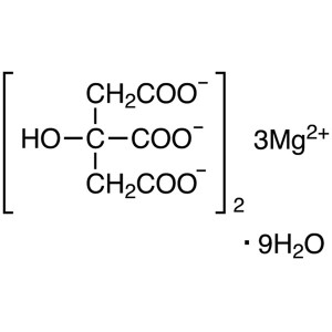Trimagnesium Dicitrate Nonahydrate CAS 153531-96-5 Magnesium (Mg) 14.5%~16.4%