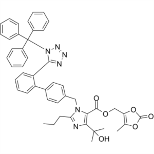 Trityl Olmesartan Medoxomil CAS 144690-92-6 Purity >99.0% (HPLC) Olmesartan Medoxomil Intermediate Factory