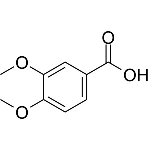 Veratric Acid CAS 93-07-2 3,4-Dimethoxybenzoic Acid Purity >99.0% (HPLC) Factory