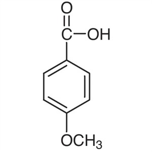 p-Anisic Acid 4-Methoxybenzoic Acid CAS 100-09-4 Purity ≥99.5% Factory