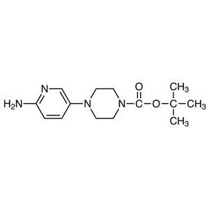 tert-Butyl 4-(6-Amino-3-Pyridyl)piperazine-1-Carboxylate CAS 571188-59-5 Purity >99.0% (HPLC) Palbociclib Intermediate Factory