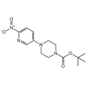 tert-Butyl 4-(6-Nitropyridin-3-yl)piperazine-1-Carboxylate CAS 571189-16-7 Purity >98.0% (HPLC) Palbociclib Intermediate Factory